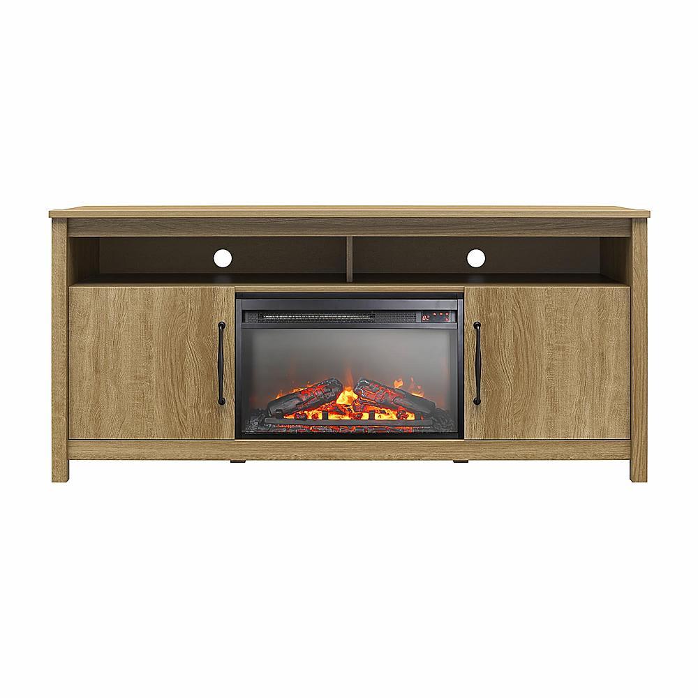 Aarons fireplace deals tv stand